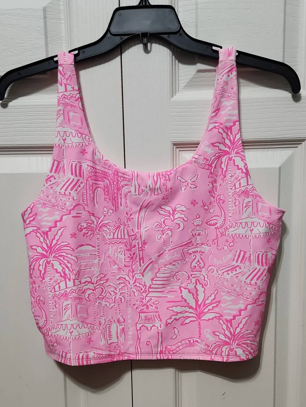 NWT Lilly Pulitzer Luxletic Ari Reversible Active Tank Top. Size XL